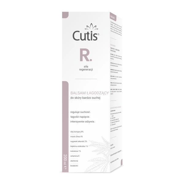 Cutis R–REGENERACJA, Balsam łagodzący do skóry bardzo suchej, 200 ml