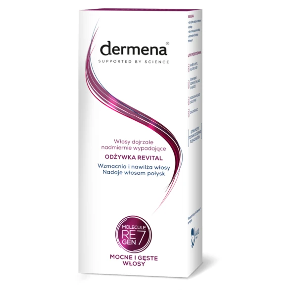 Dermena Revital, odżywka hamująca wypadanie włosów, 200 ml