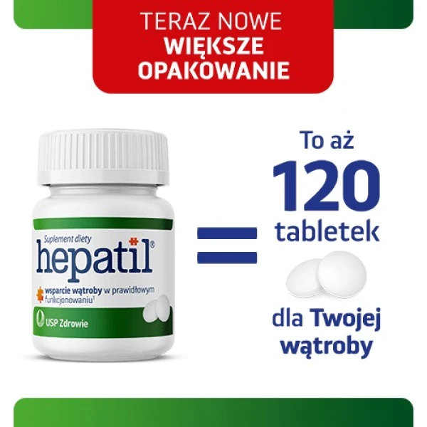Hepatil, 120 tabletek