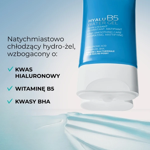 La Roche-Posay Hyalu B5, krem-żel ujędrniająco-regenerujący dla skóry tłustej i mieszanej, 50 ml
