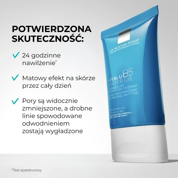 La Roche-Posay Hyalu B5, krem-żel ujędrniająco-regenerujący dla skóry tłustej i mieszanej, 50 ml