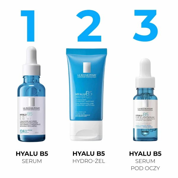 La Roche-Posay Hyalu B5, krem-żel ujędrniająco-regenerujący dla skóry tłustej i mieszanej, 50 ml