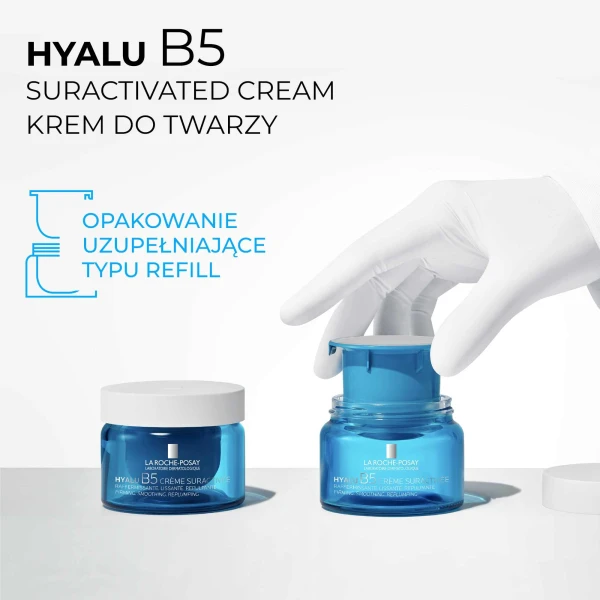 La Roche-Posay Hyalu B5, krem ujędrniająco-regenerujący, zapas, 50 ml