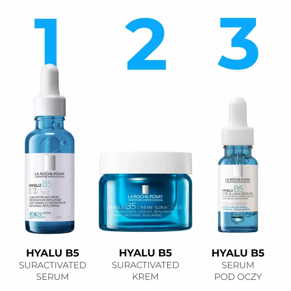 La Roche-Posay Hyalu B5, krem ujędrniająco-regenerujący, zapas, 50 ml