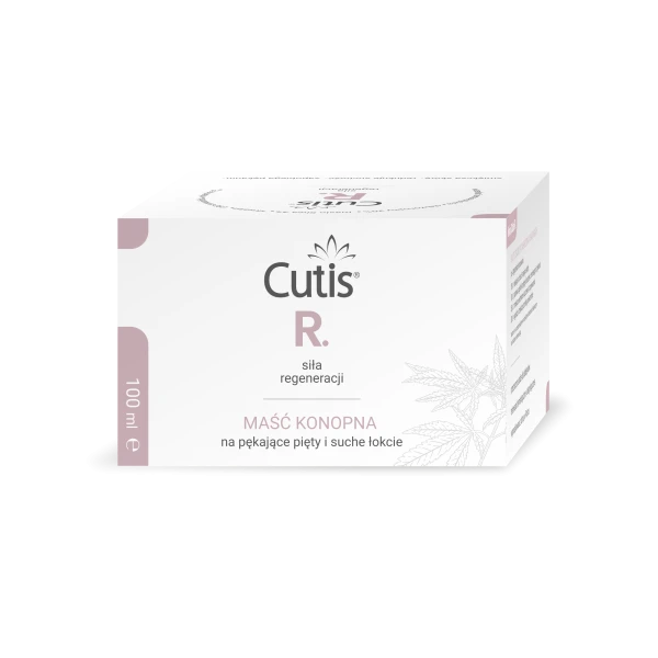 Cutis R-Regeneracja, maść konopna na pękające pięty i suche łokcie, 100 ml