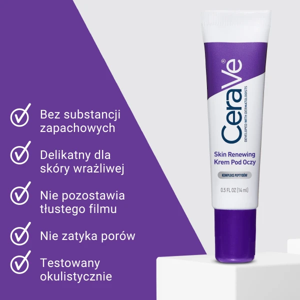 CeraVe Skin Renewing, krem pod oczy, 14 ml