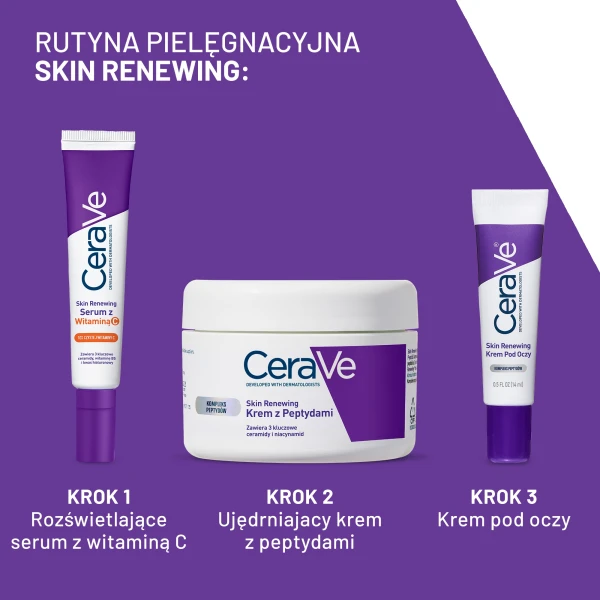 CeraVe Skin Renewing, krem pod oczy, 14 ml