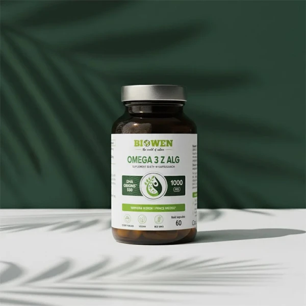 Biowen Omega 3 z alg, 60 kapsułek