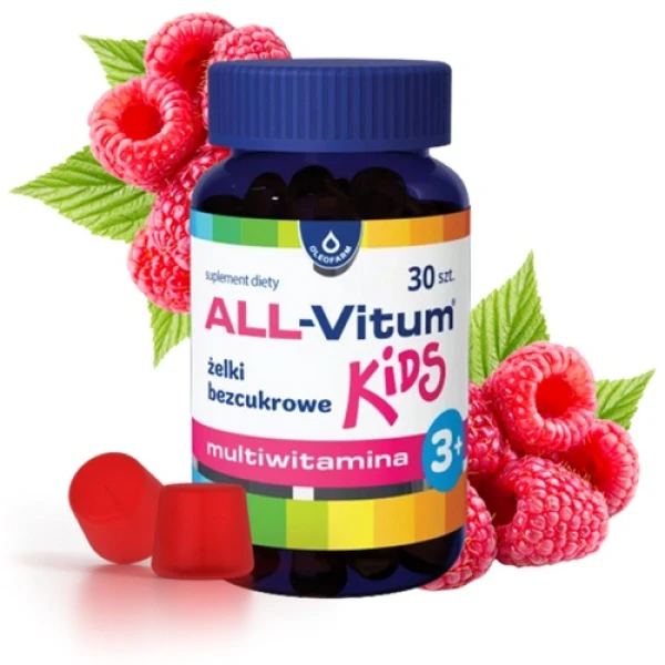 Oleofarm All-Vitum Kids, żelki, 30 sztuk