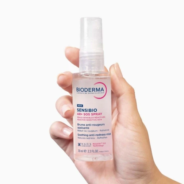 Bioderma Sensibio AR+, SOS mgiełka przeciw zaczerwienieniom, 70 ml