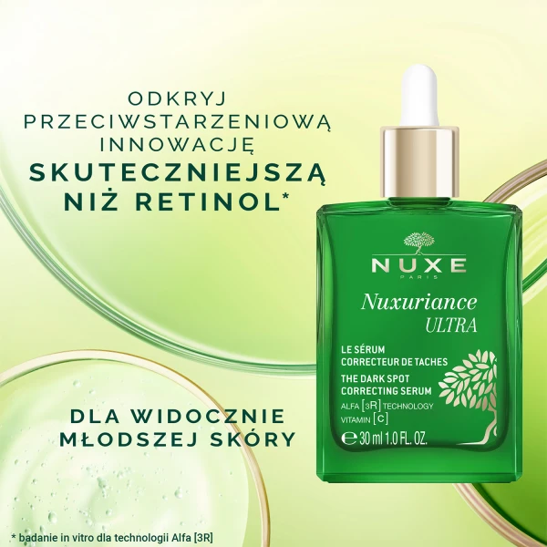 Zestaw Nuxe Nuxuriance Ultra, serum przeciwstarzeniowe na przebarwienia, 30 ml + krem do rąk na przebarwienia, 75 ml
