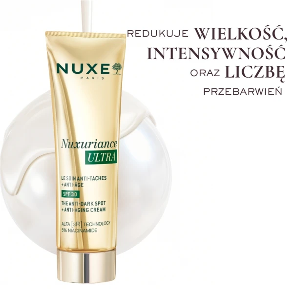 Nuxe Nuxuriance Ultra, krem przeciwstarzeniowy na przebarwienia, SPF 30, 50 ml