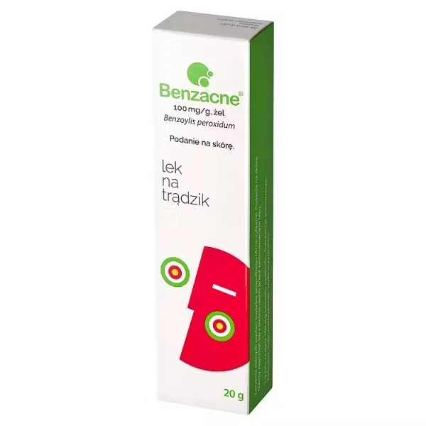 Benzacne 100mg/g, żel, 20 g
