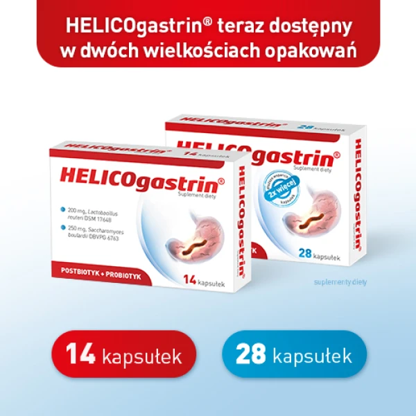 Helicogastrin, 28 kapsułek