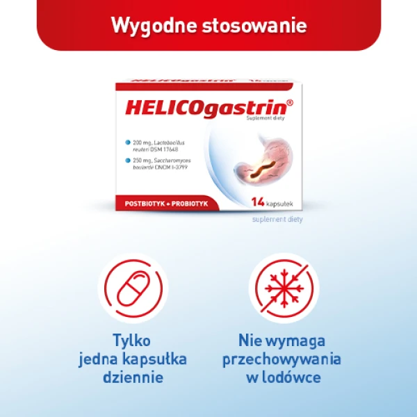 Helicogastrin, 28 kapsułek