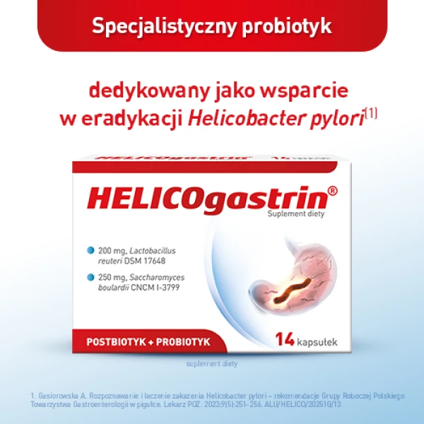 Helicogastrin, 28 kapsułek