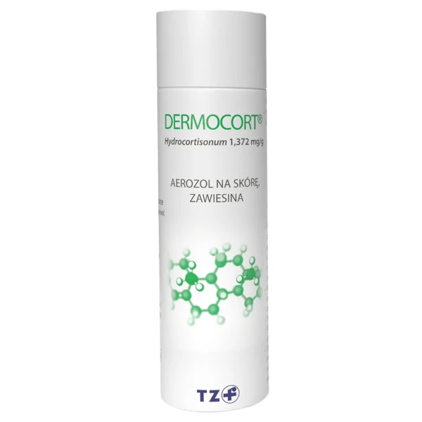 Dermocort 1,372 mg/g, zawiesina, aerozol na skórę, 38,25 g