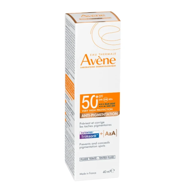 Avene, koloryzujący fluid przeciw przebarwieniom, bardzo wysoka ochrona, SPF 50+, 40 ml