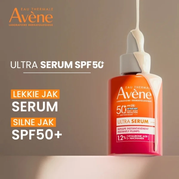Avène Ultra Serum, serum wypełniające z bardzo wysoką ochroną SPF 50+, 30 ml