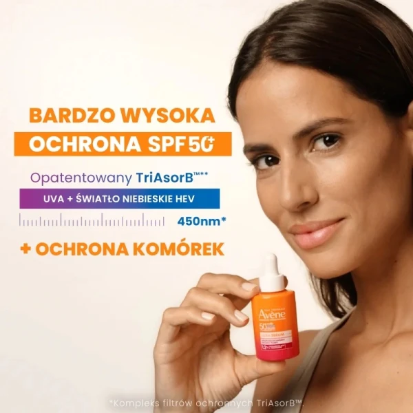 Avène Ultra Serum, serum wypełniające z bardzo wysoką ochroną SPF 50+, 30 ml