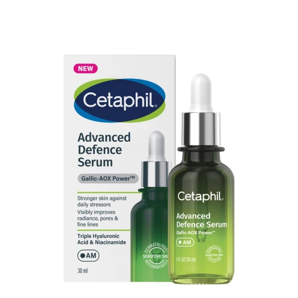 Cetaphil Advanced Defence Serum, zaawansowane serum ochronne do twarzy na dzień, 30 ml