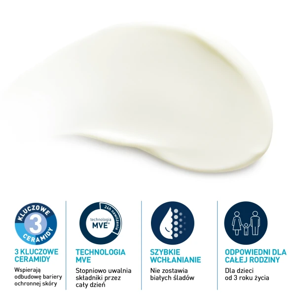 CeraVe, niewidoczny nawilżający balsam przeciwsłoneczny, SPF 30, 75 ml