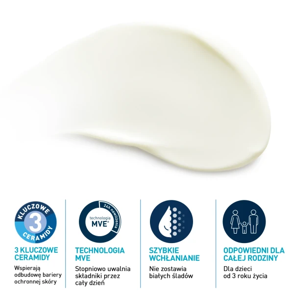 CeraVe, niewidoczny nawilżający balsam przeciwsłoneczny, SPF 30, 177 ml