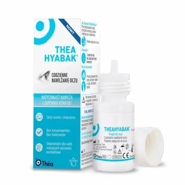 Hyabak, krople do oczu, codzienne nawilżenie, 10 ml