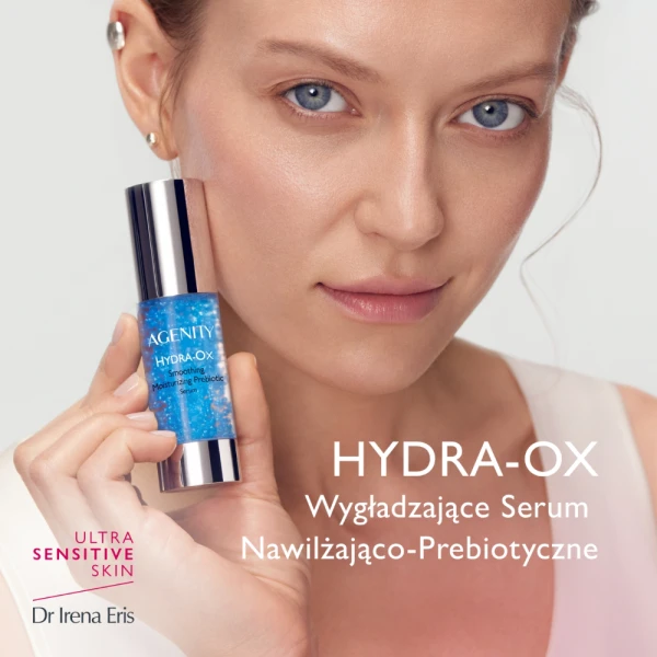 Agenity 1° Hydra-Ox, wygładzające serum nawilżająco-prebiotyczne, 30 ml