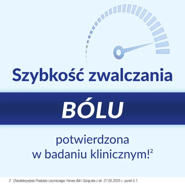 Fervex ból i gorączka, 16 tabletek musujących