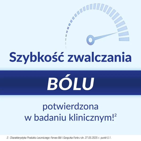 Fervex Ból i gorączka Forte 1g, 8 tabletek musujących