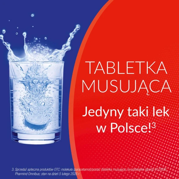 Fervex Ból i gorączka Forte 1g, 8 tabletek musujących