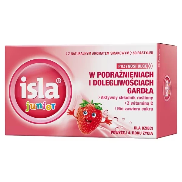 Isla Junior, 50 pastylek do ssania