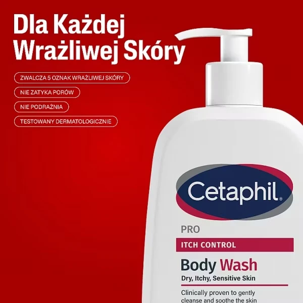Cetaphil Pro Itch Control, emulsja do mycia, 236 ml