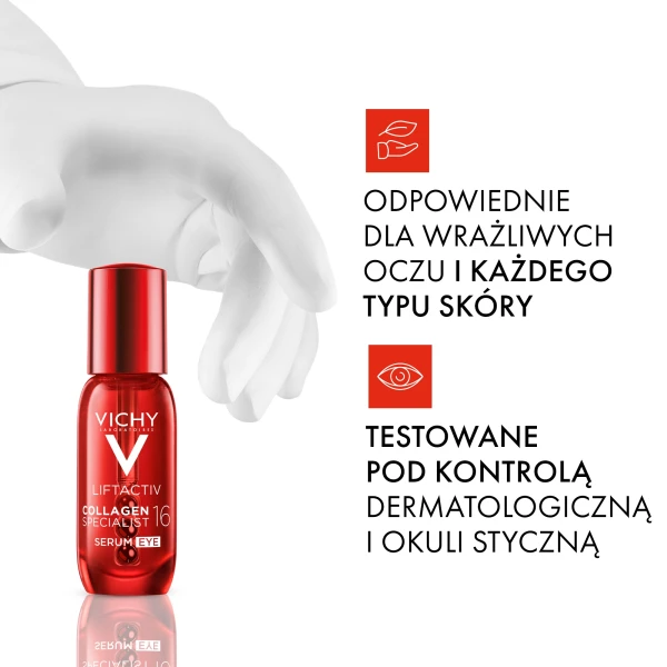 Vichy Liftactiv Collagen Specialist, serum pod oczy, 15 ml