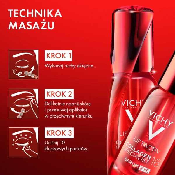 Vichy Liftactiv Collagen Specialist, serum pod oczy, 15 ml