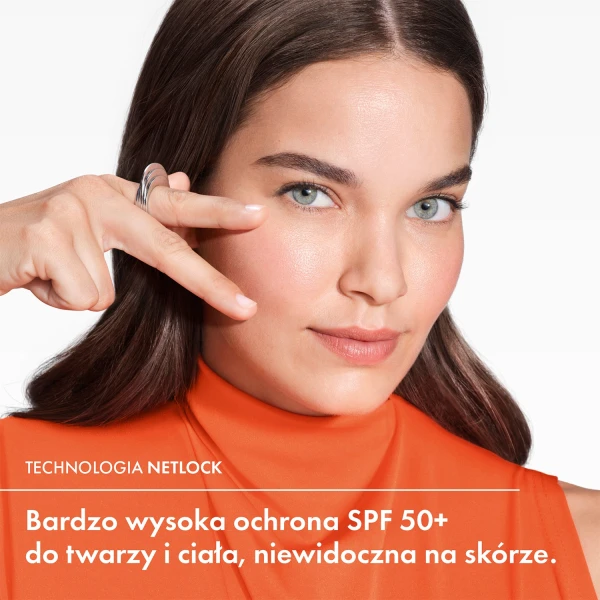 Vichy Capital Soleil, nawilżające mleczko ochronne do twarzy i ciała, SPF 50+, 150 ml