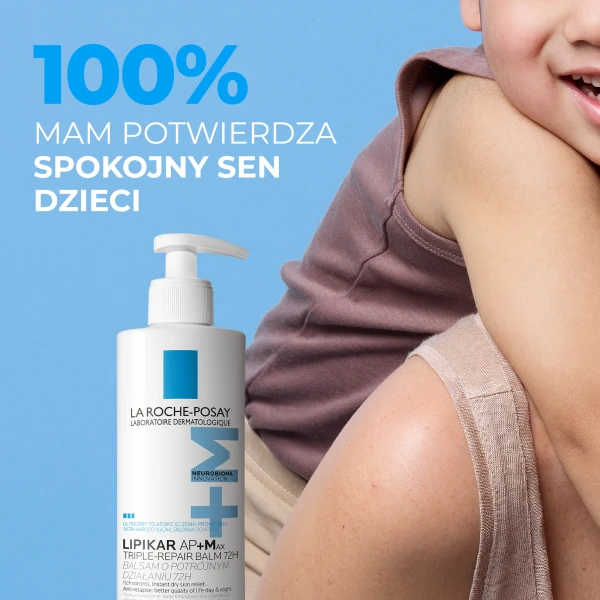 La Roche-Posay Lipikar Baume AP+Max, balsam do ciała, skóra sucha i atopowa, od urodzenia, 400 ml