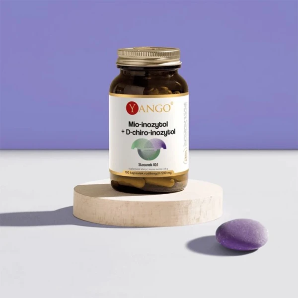 Yango Mio-Inozytol + D-Chiro-Inozytol, 100 kapsułek