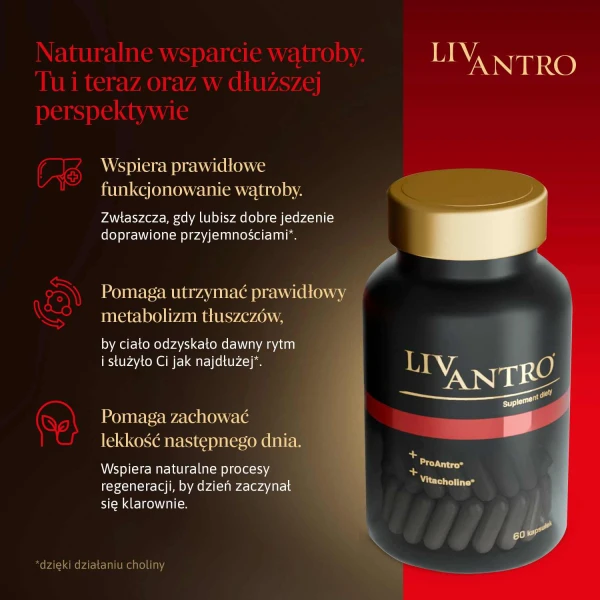 LivAntro, 60 kapsułek