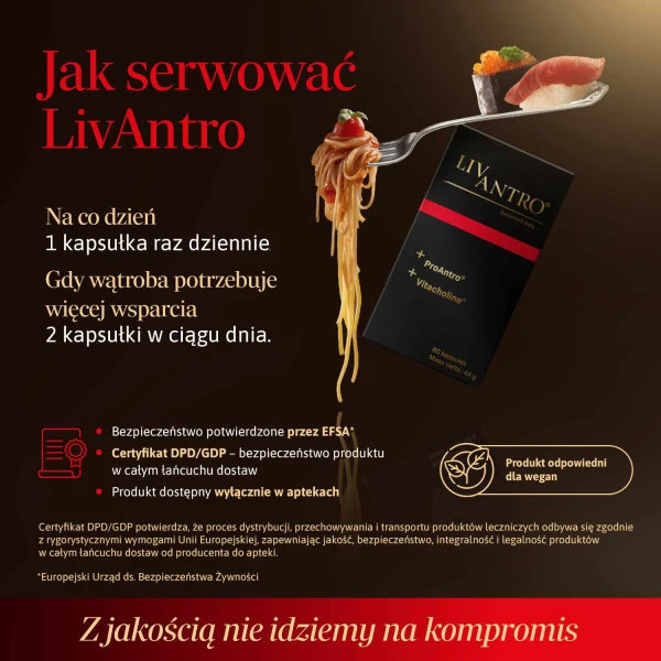 LivAntro, 60 kapsułek