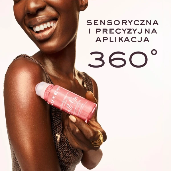 Nuxe Huile Prodigieuse Or Florale, suchy olejek ze złotymi drobinkami do ciała, twarzy i włosów, roll-on, 60 ml