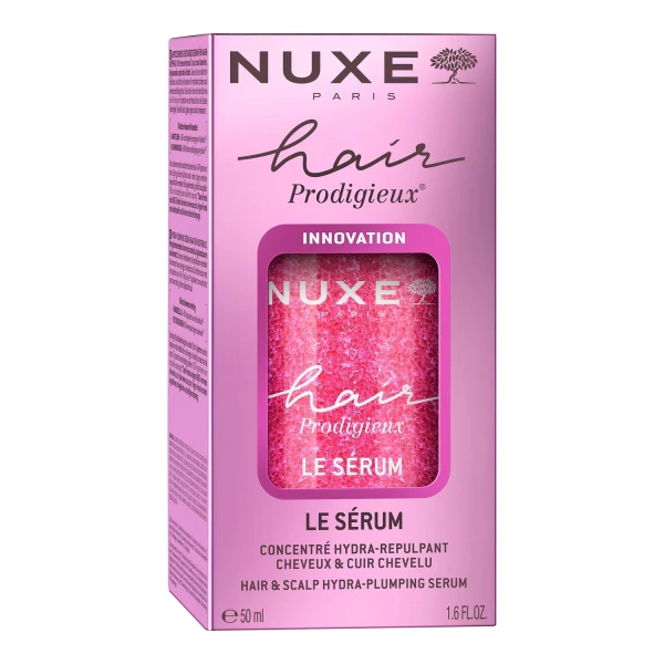 Nuxe Hair Prodigieux, serum wzmacniająco-nawilżające do włosów i skóry głowy, 50 ml