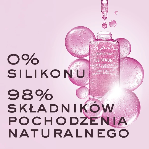 Nuxe Hair Prodigieux, serum wzmacniająco-nawilżające do włosów i skóry głowy, 50 ml