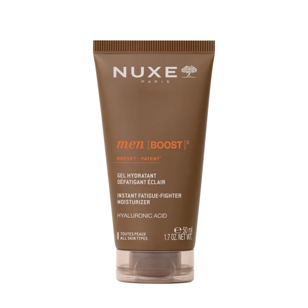 Zestaw Nuxe Men Boost, serum wielofunkcyjne, 30 ml + nawilżający żel do twarzy, 50 ml + żel pod prysznic, 100 ml