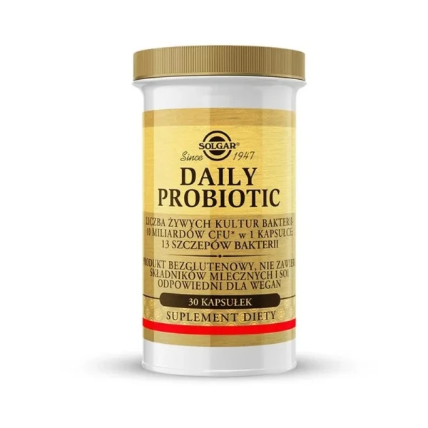 Solgar Daily Probiotic, 30 kapsułek