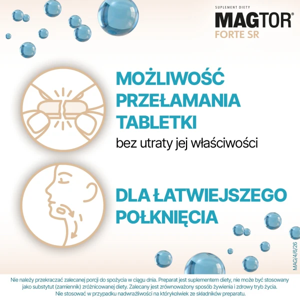 Magtor Forte SR, 60 tabletek