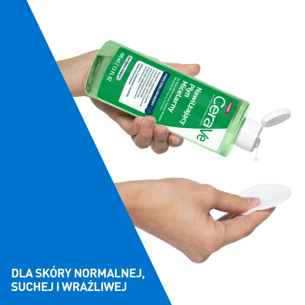 CeraVe, nawilżający płyn micelarny, 400 ml