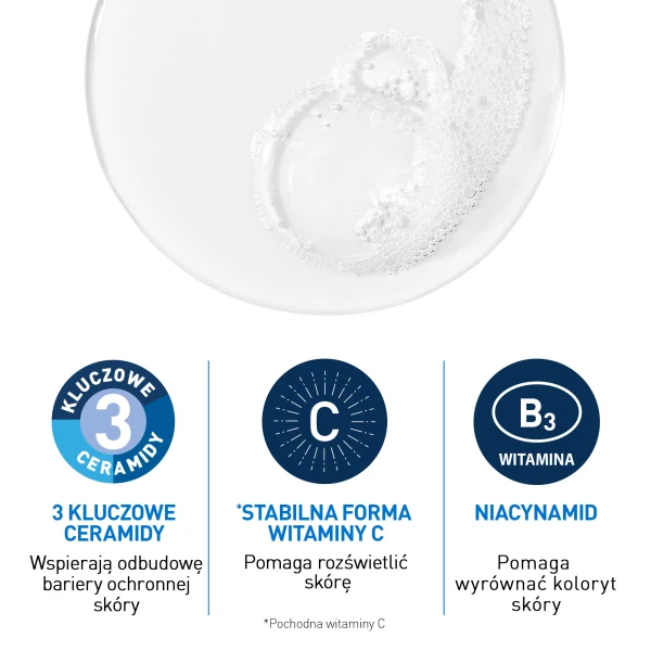CeraVe, rozświetlający żel do mycia z witaminą C, 236 ml