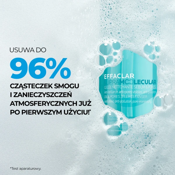 La Roche-Posay Effaclar Supramolecular, żel oczyszczający do twarzy, 400 ml